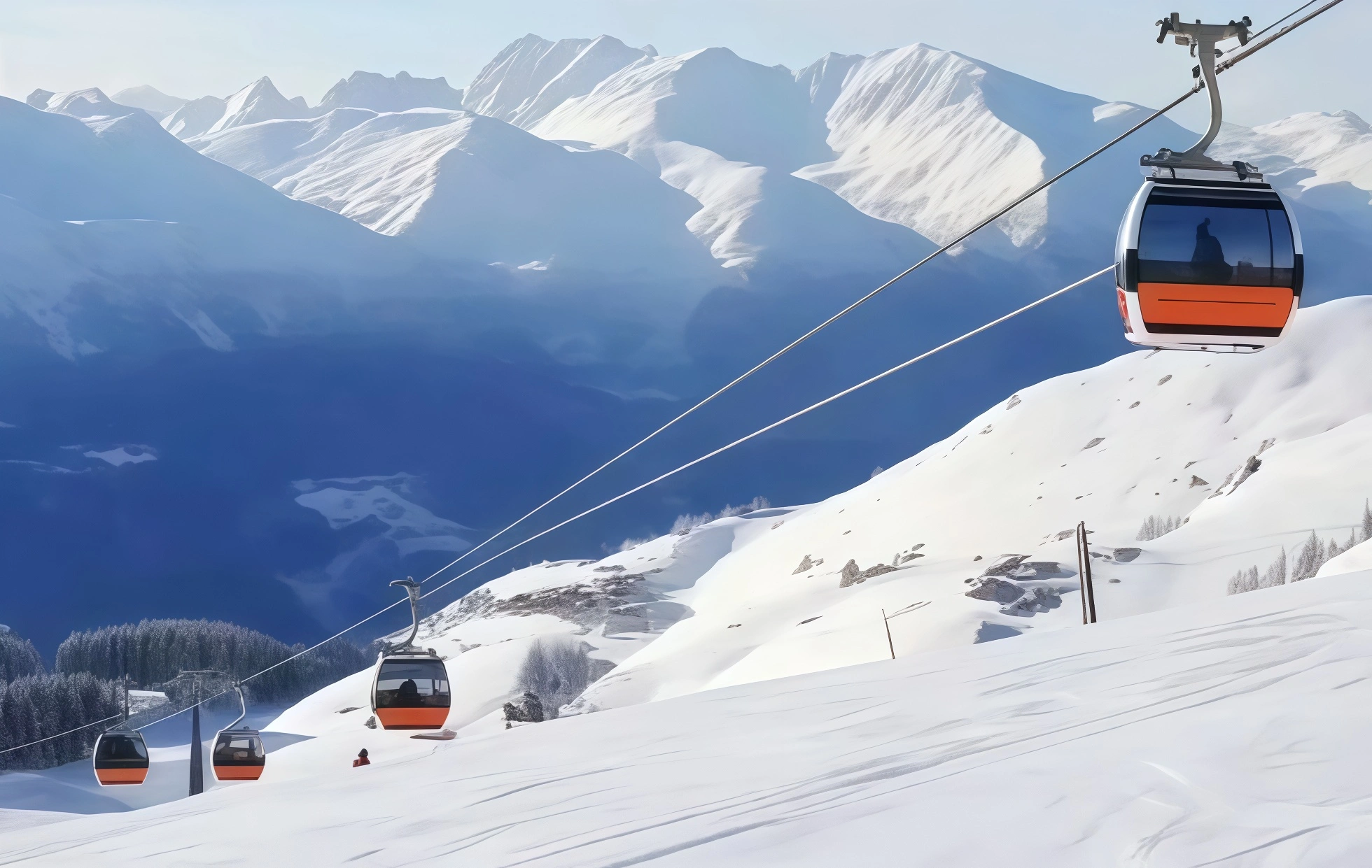 Snowfield galloping and the legend of reindeer